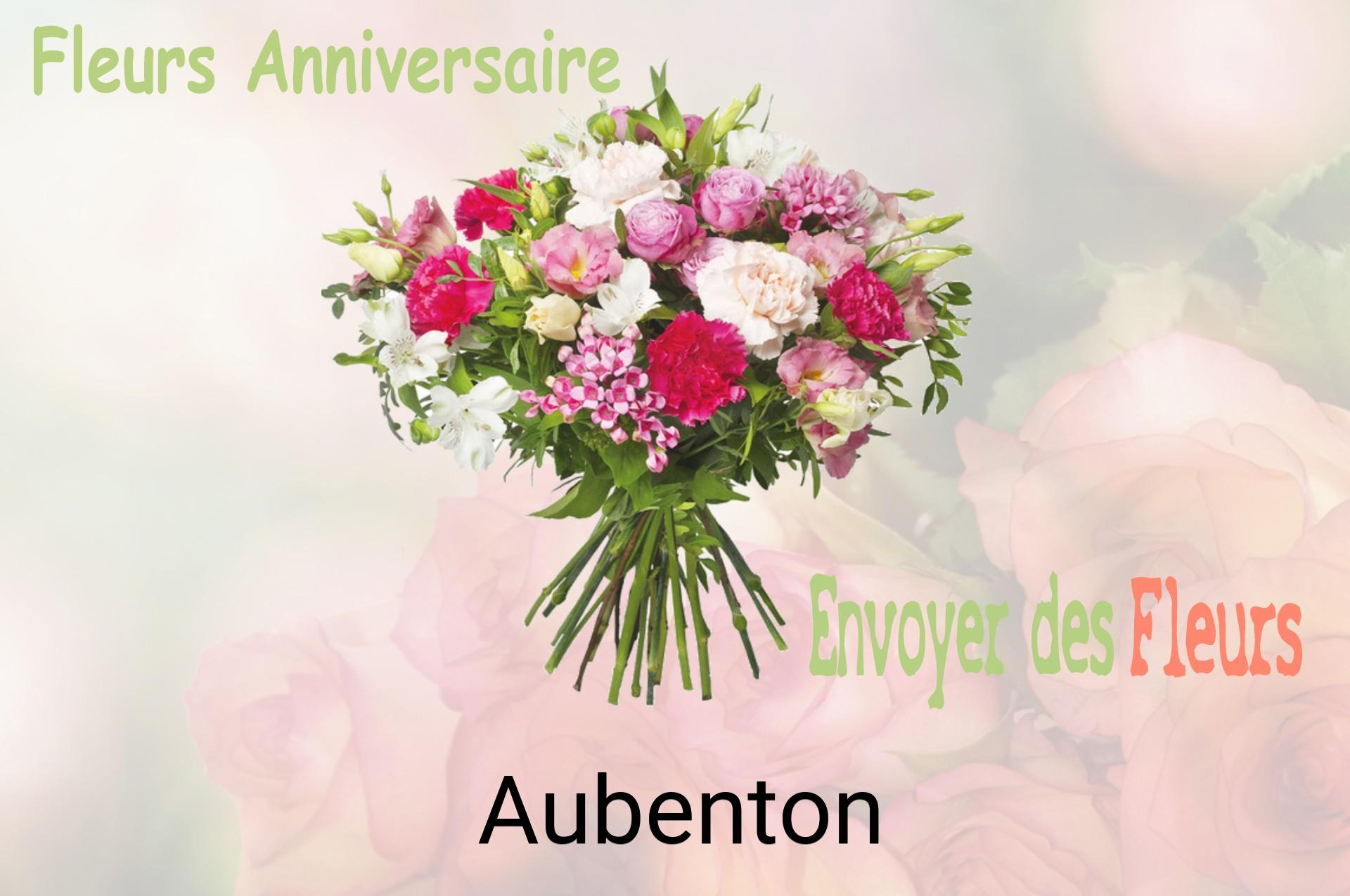 Bouquet de fleurs d’anniversaire livré à Aubenton